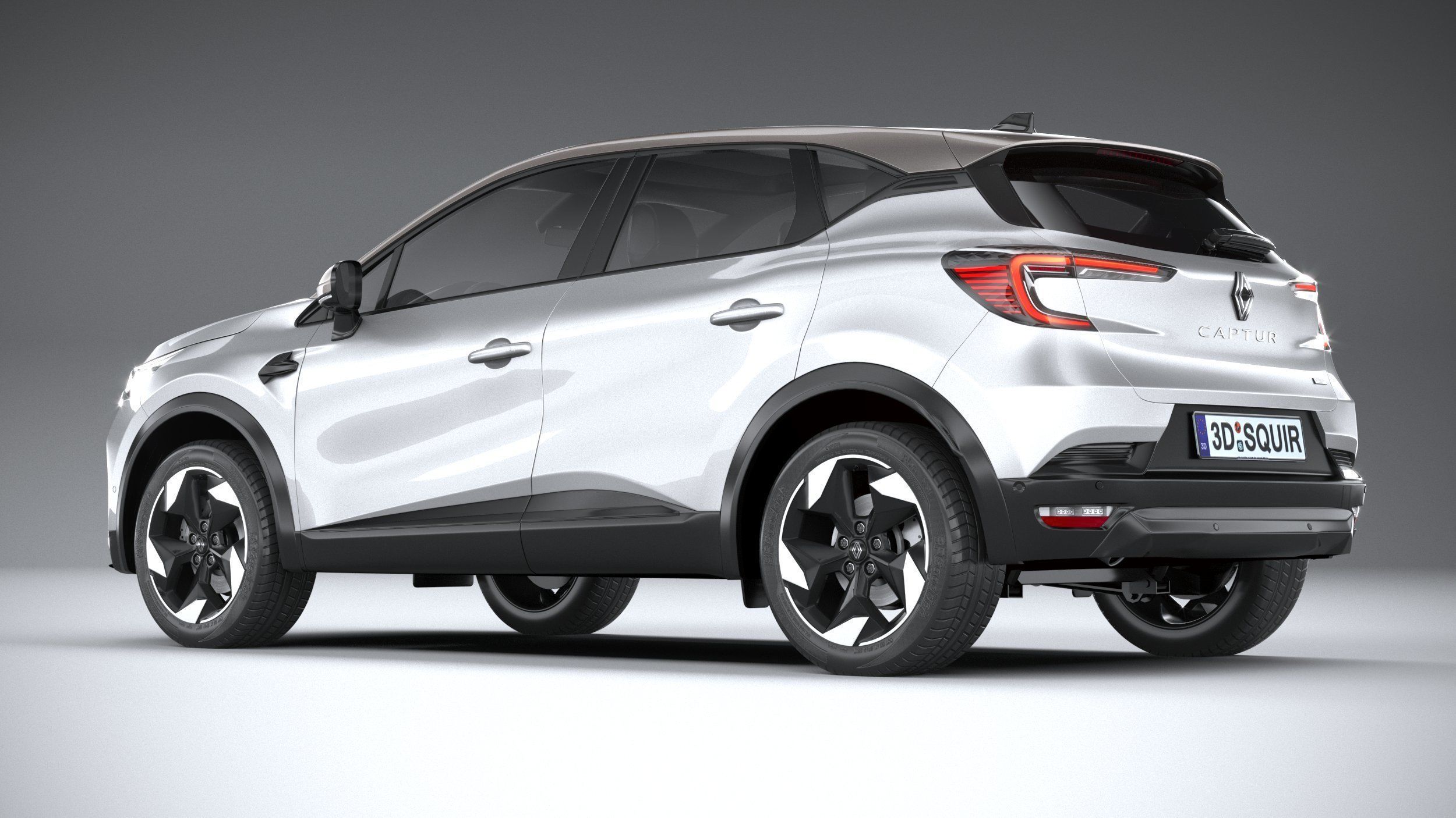 Renault Captur 2025 3D model_5