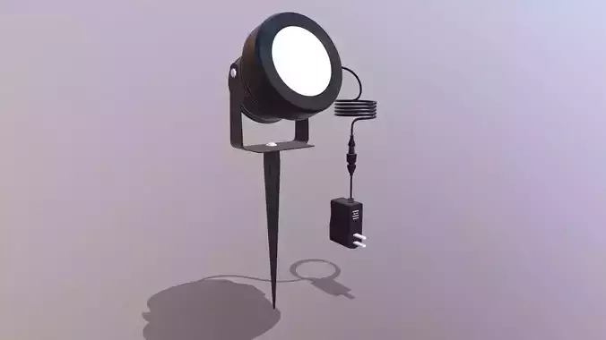Spike Light 3D model