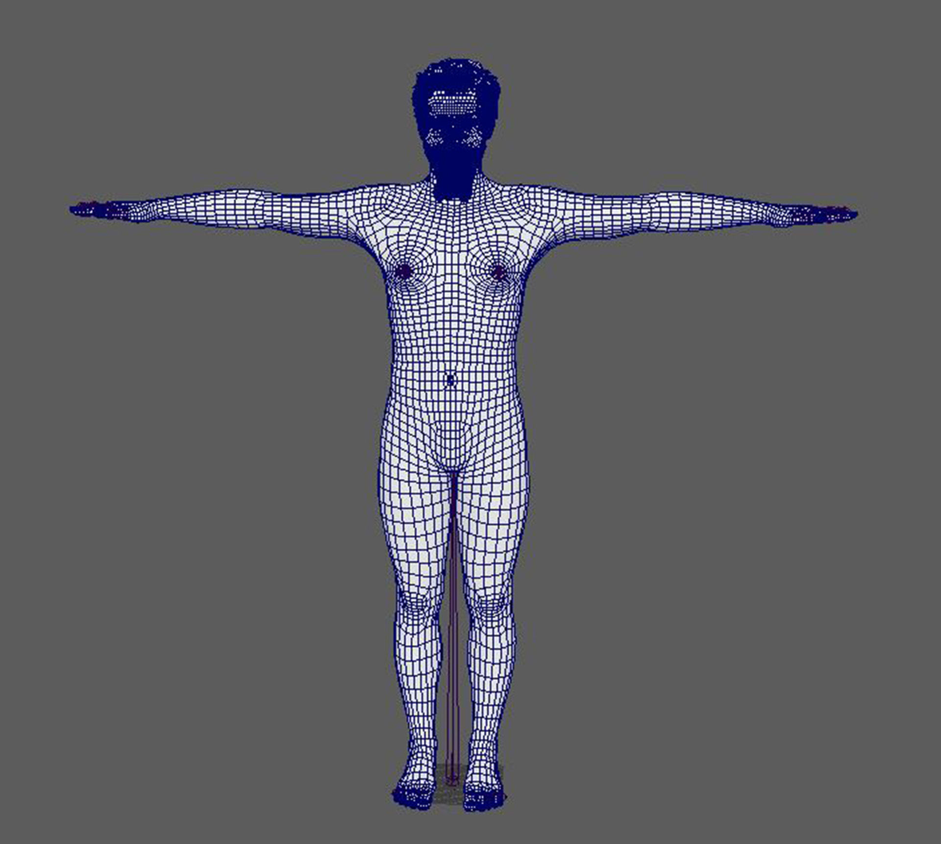 Leonardo DiCaprio 3D Model Low-poly Low-poly 3D model_15