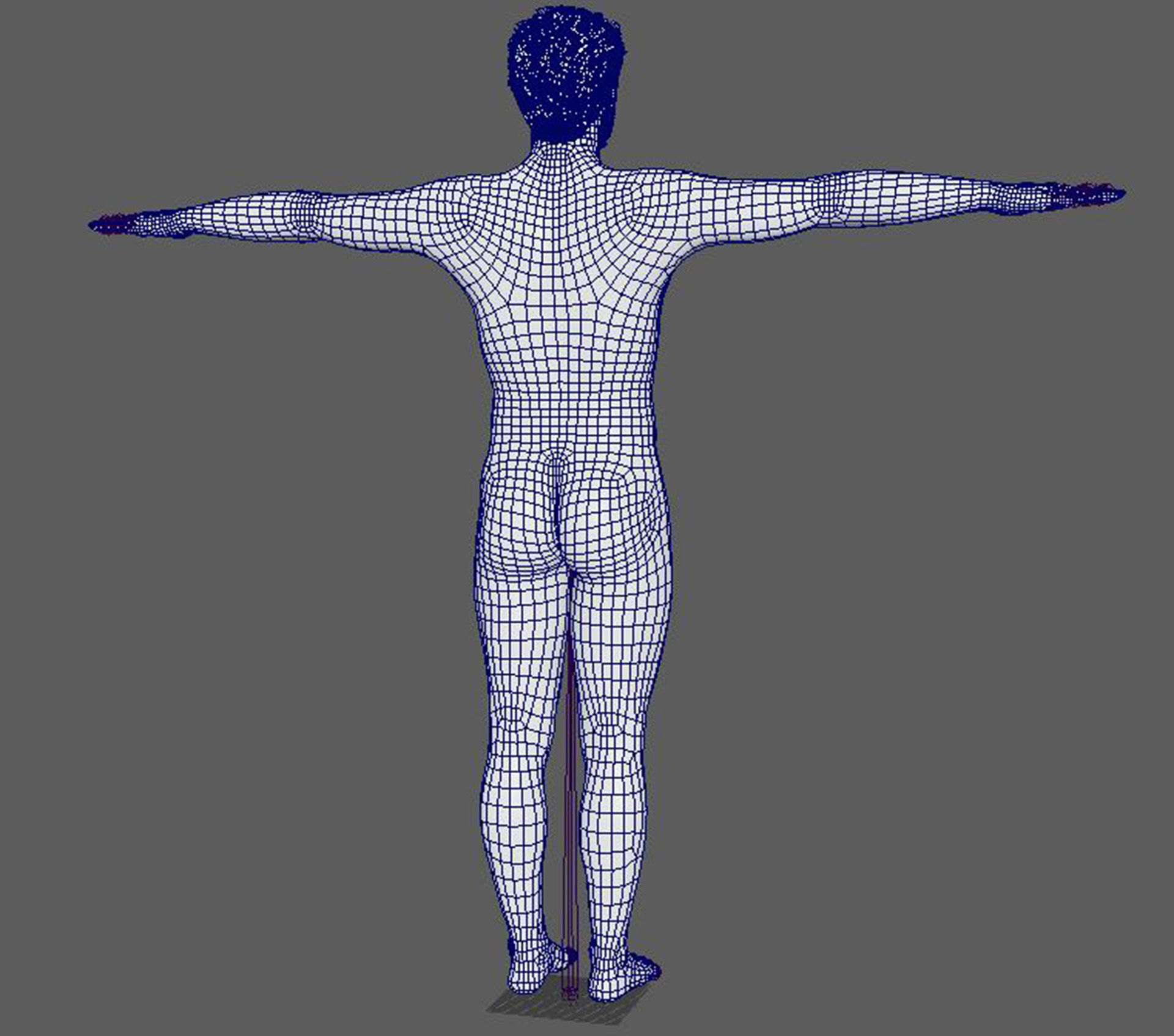 Leonardo DiCaprio 3D Model Low-poly Low-poly 3D model_16