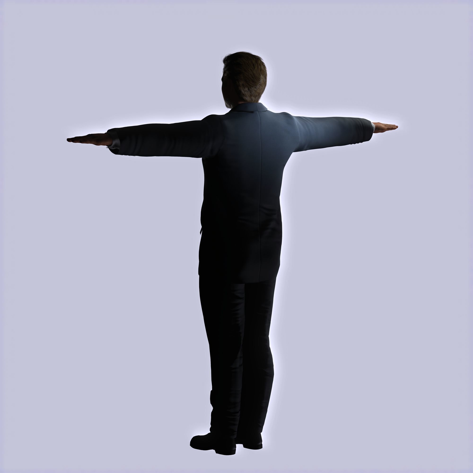 Leonardo DiCaprio 3D Model Low-poly Low-poly 3D model_10