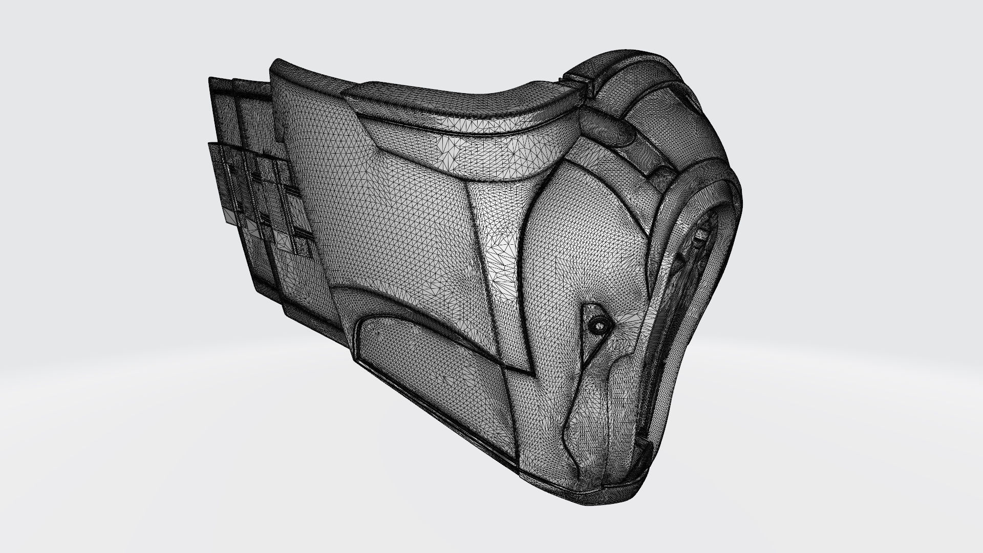 Mortal Kombat Mask STL 3D Print Files 3D print model_8