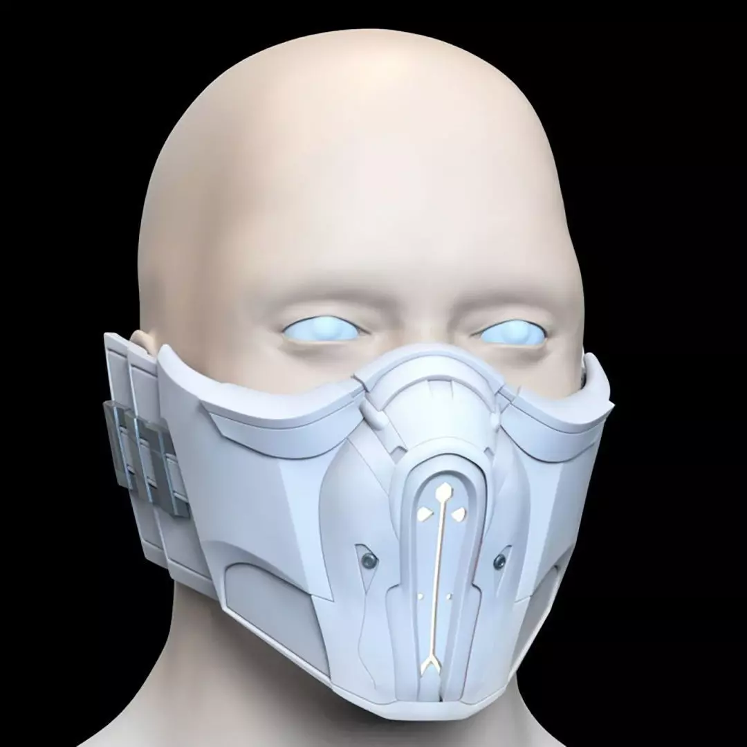 Mortal Kombat Mask STL 3D Print Files 3D print model_0