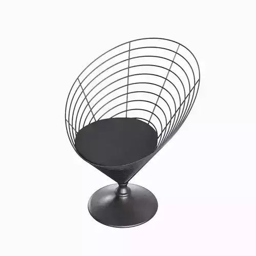 Wire Cone Chair 01