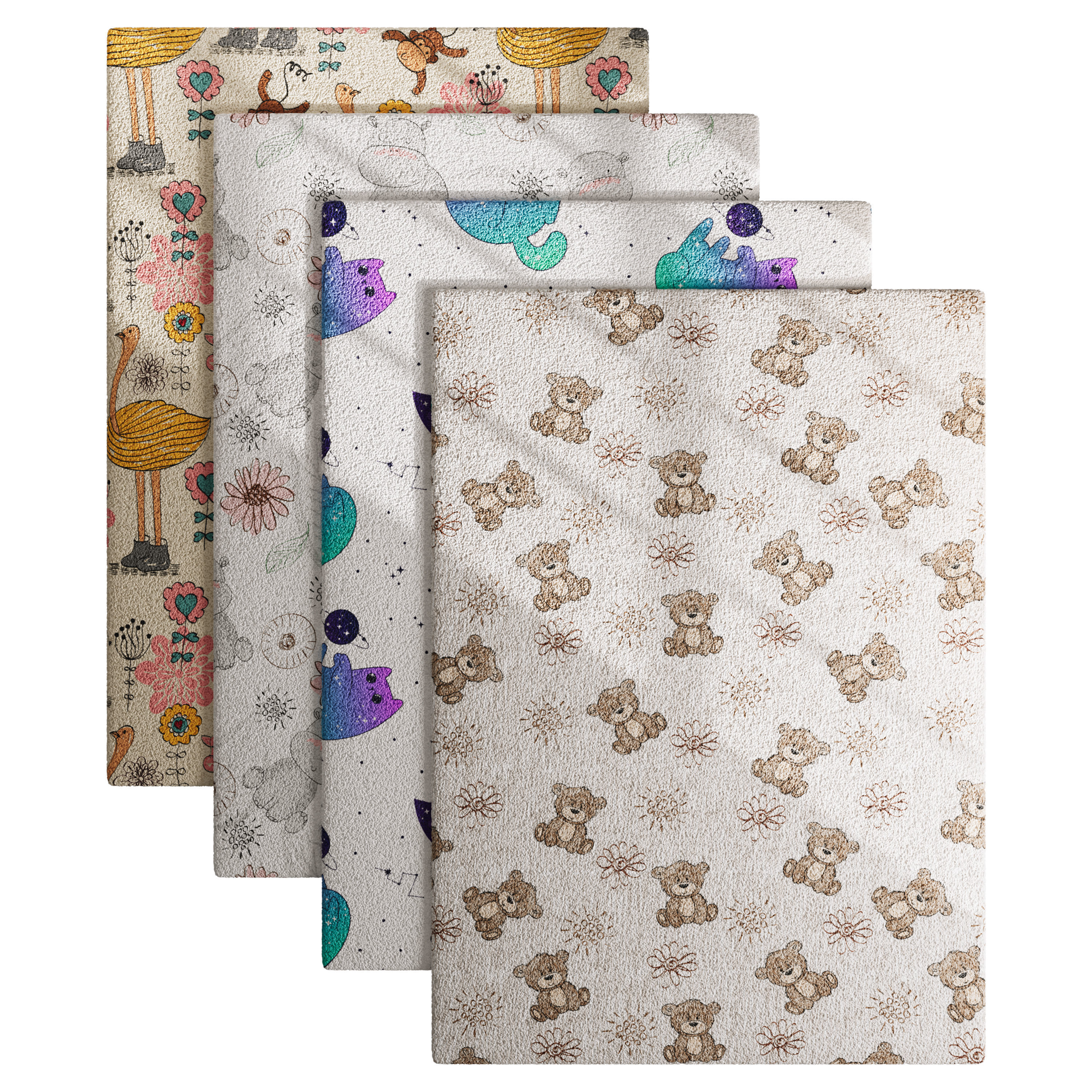 carpet for childrens room set 3 3D model_6