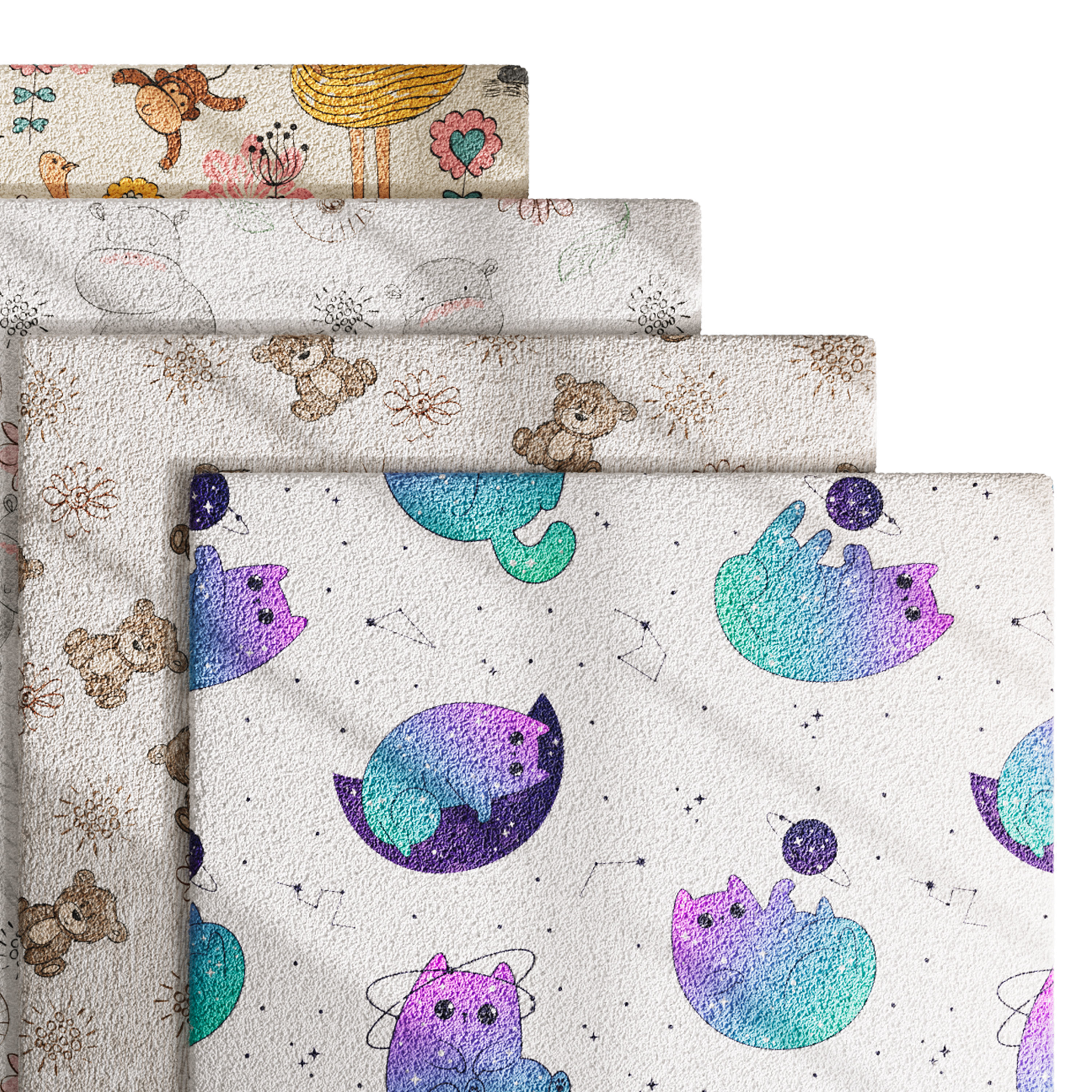 carpet for childrens room set 3 3D model_5