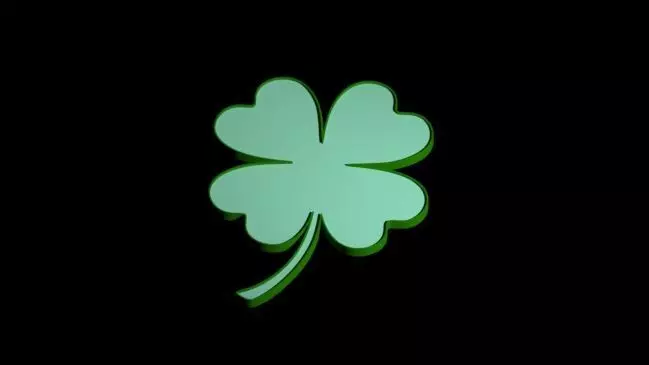 Four-Leaf Clover Free 3D model