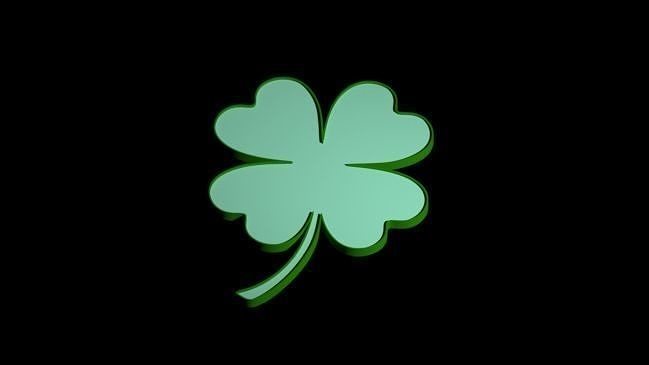 Four-Leaf Clover Free 3D model