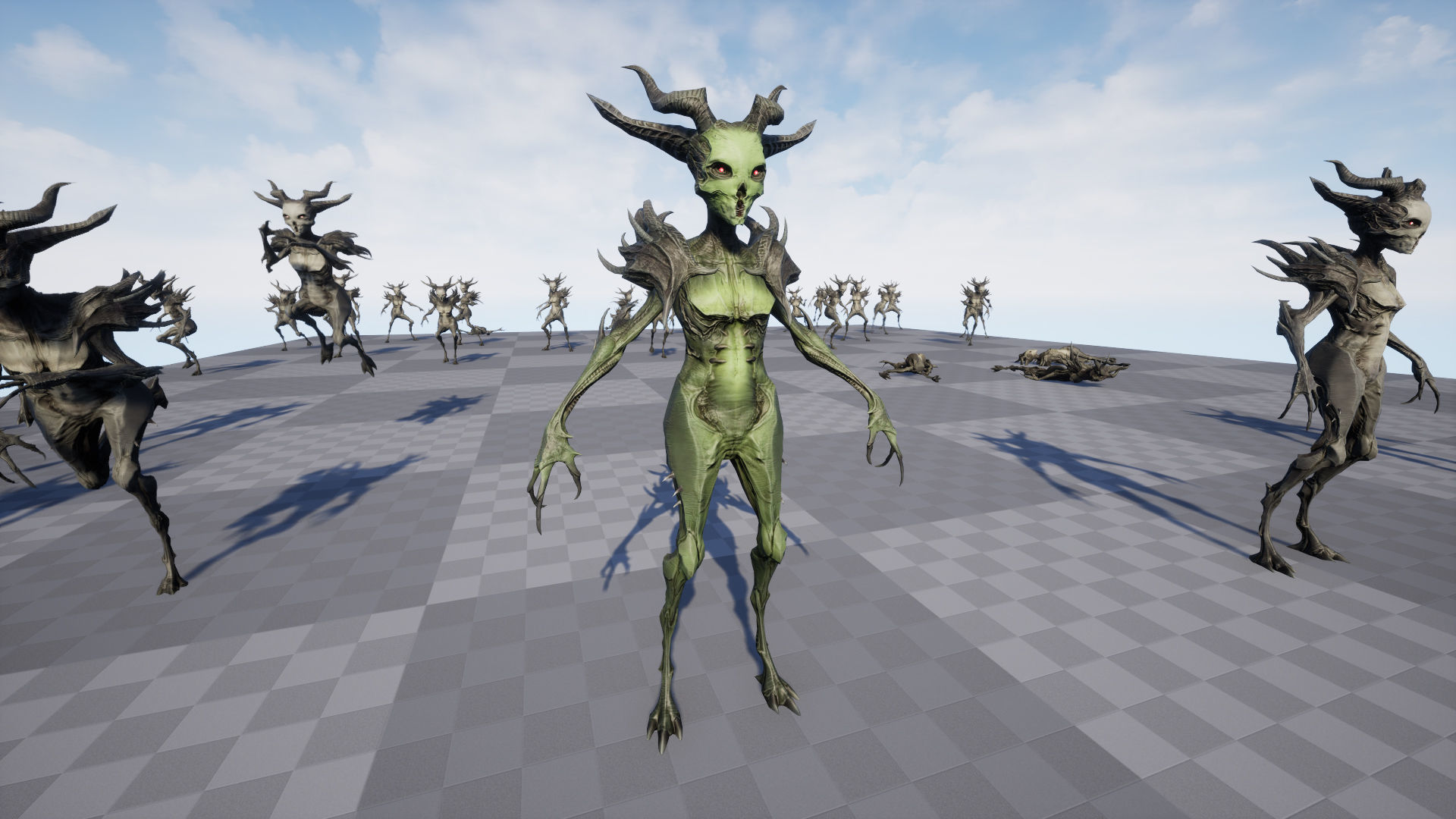 Monster 13 Low-poly 3D model_21