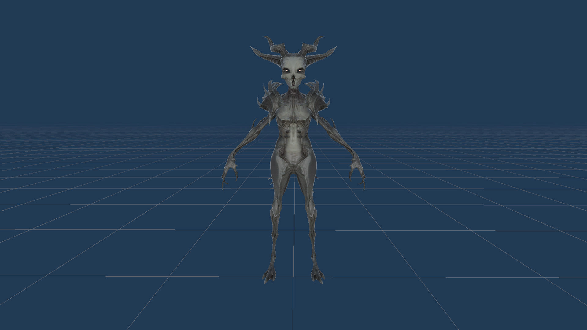 Monster 13 Low-poly 3D model_24