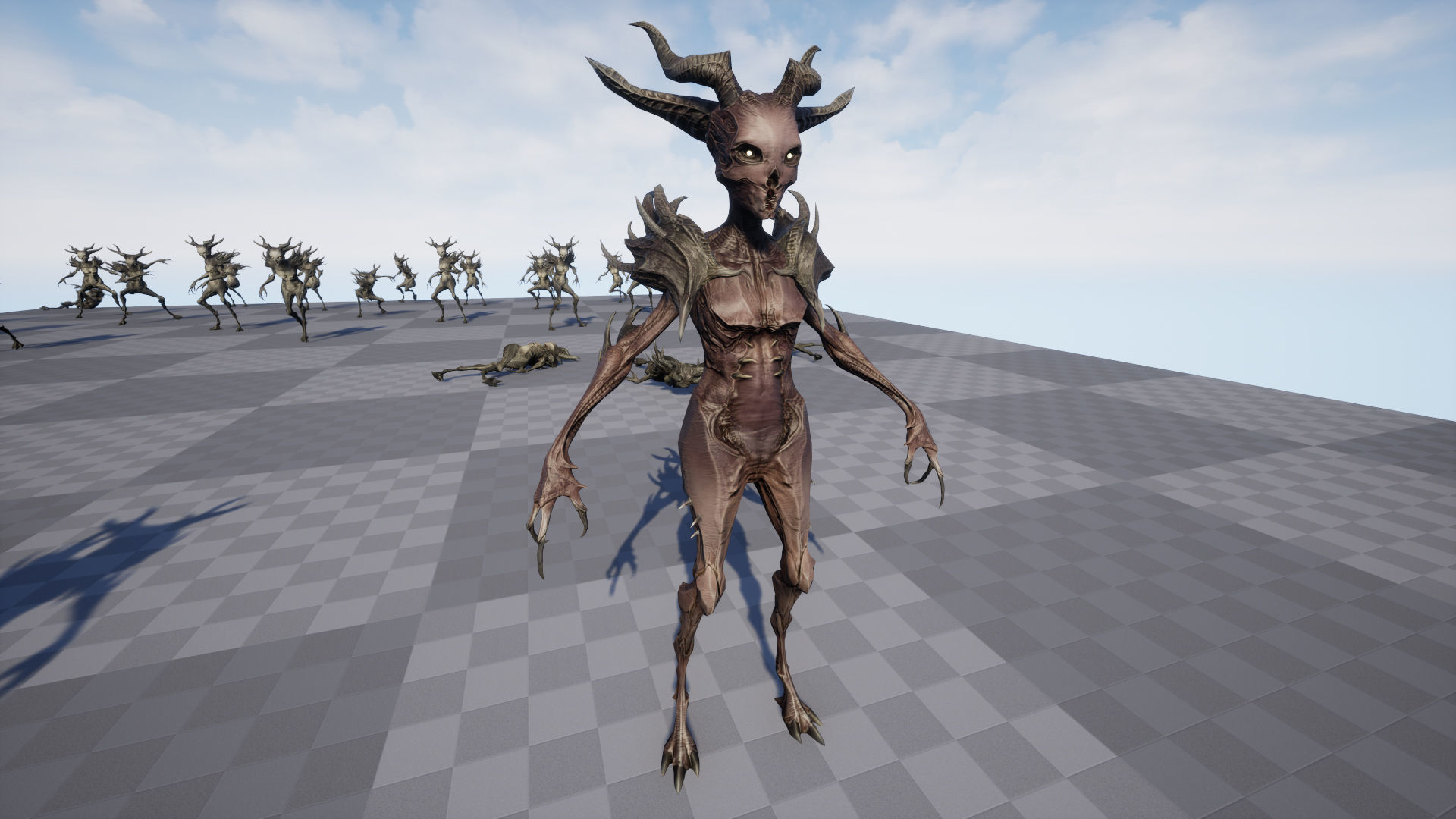 Monster 13 Low-poly 3D model_23