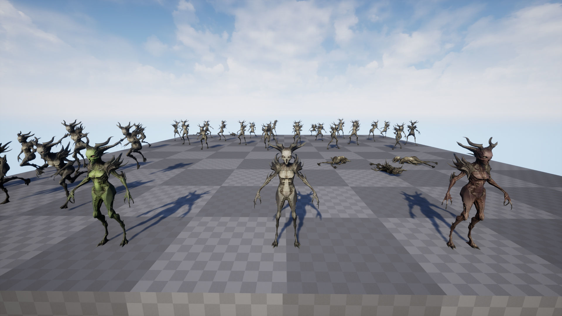 Monster 13 Low-poly 3D model_19