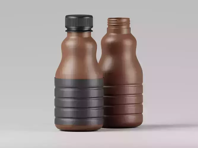 Liquid Cosmetic Product Bottle 3D Model