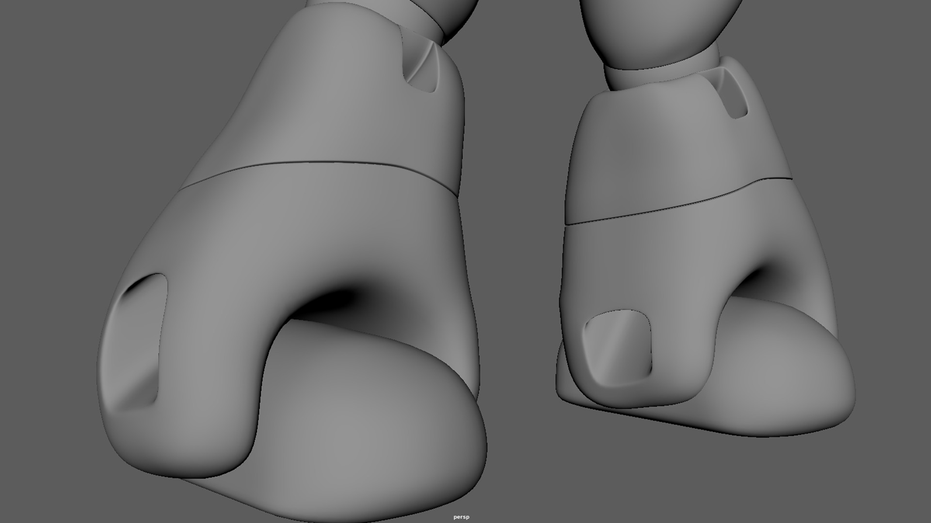 Robotic Character MAXIMUS WITHOUT RIG Low-poly 3D model_24