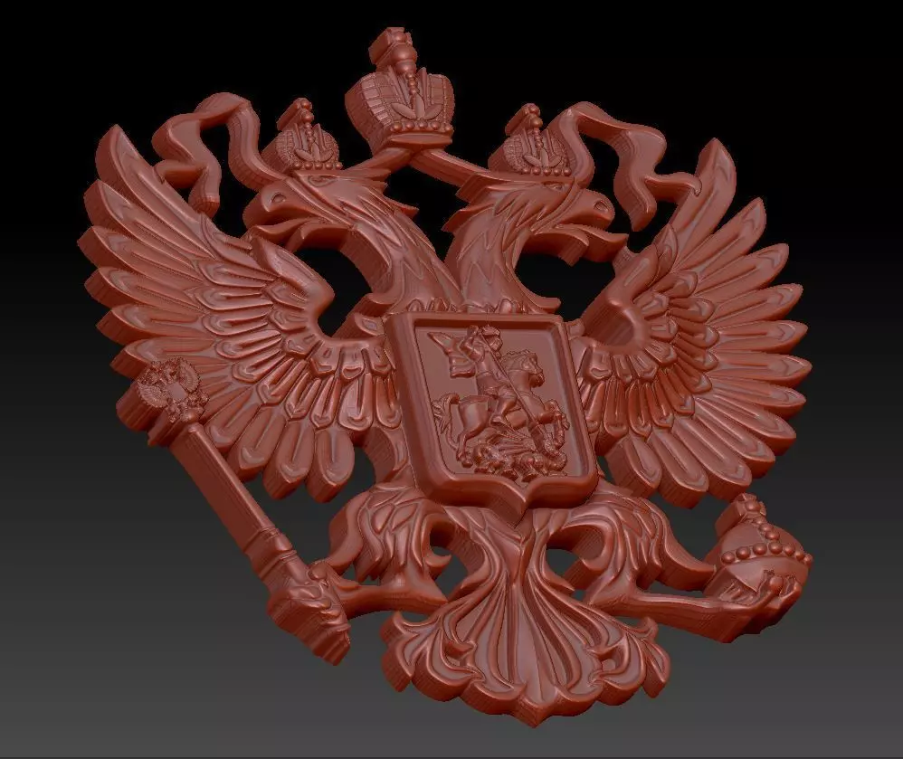 Coat of arms 3D print model_0