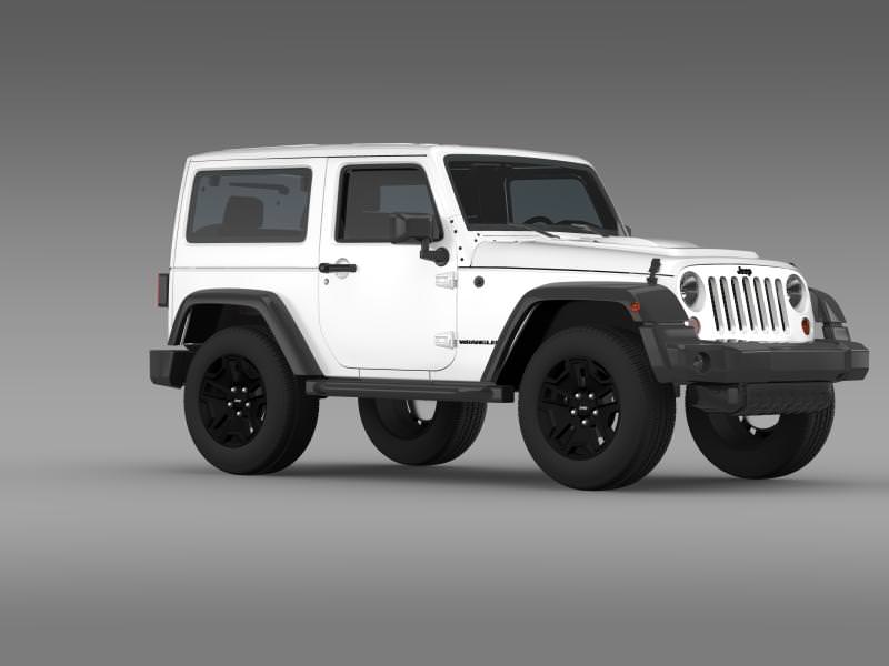 Jeep Wrangler Moab 2012 3D model_11
