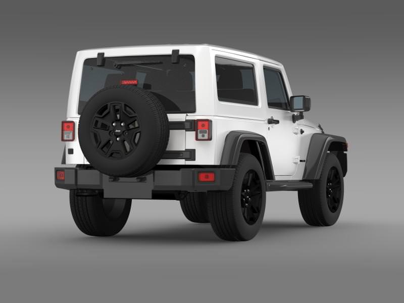 Jeep Wrangler Moab 2012 3D model_8