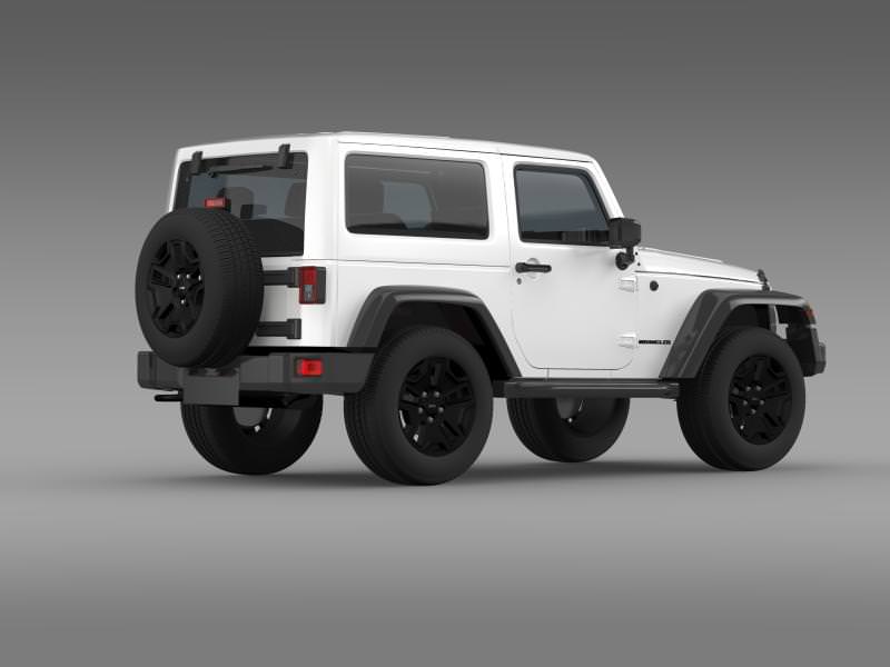 Jeep Wrangler Moab 2012 3D model_10
