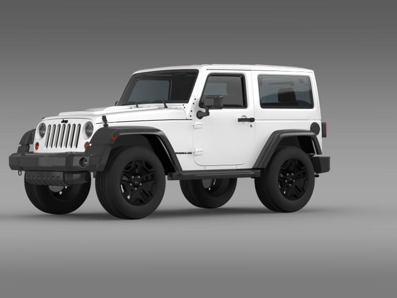Jeep Wrangler Moab 2012 3D model_4