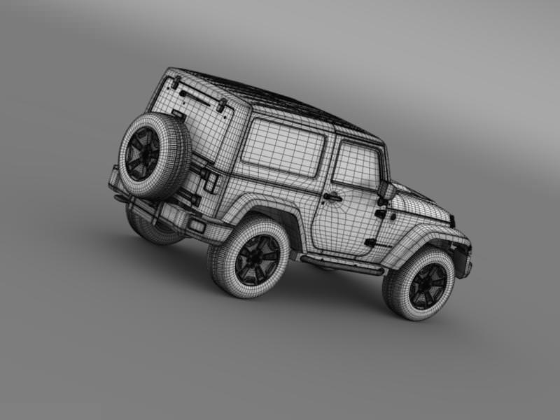 Jeep Wrangler Moab 2012 3D model_19