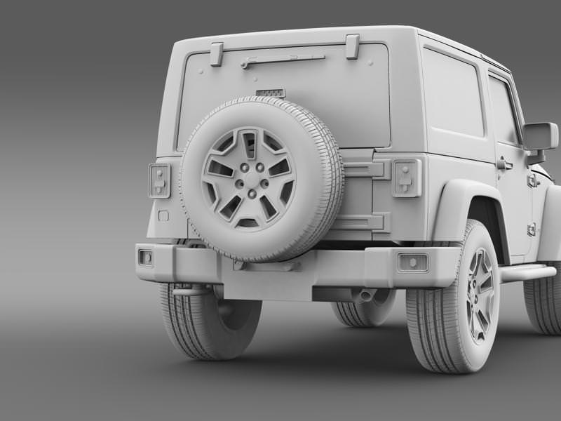 Jeep Wrangler Moab 2012 3D model_15