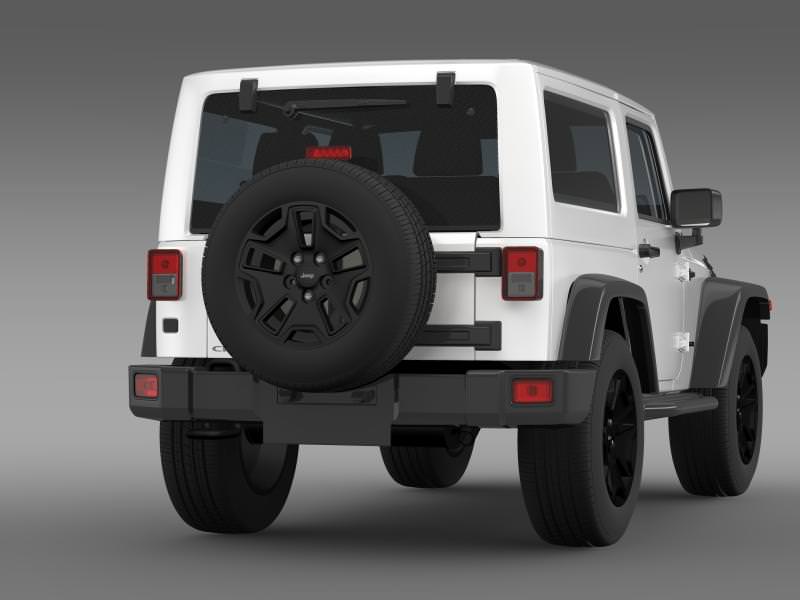 Jeep Wrangler Moab 2012 3D model_9