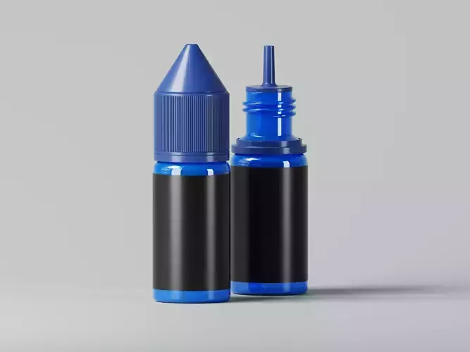 Cosmetic Liquid Product Bottle 3D Model
