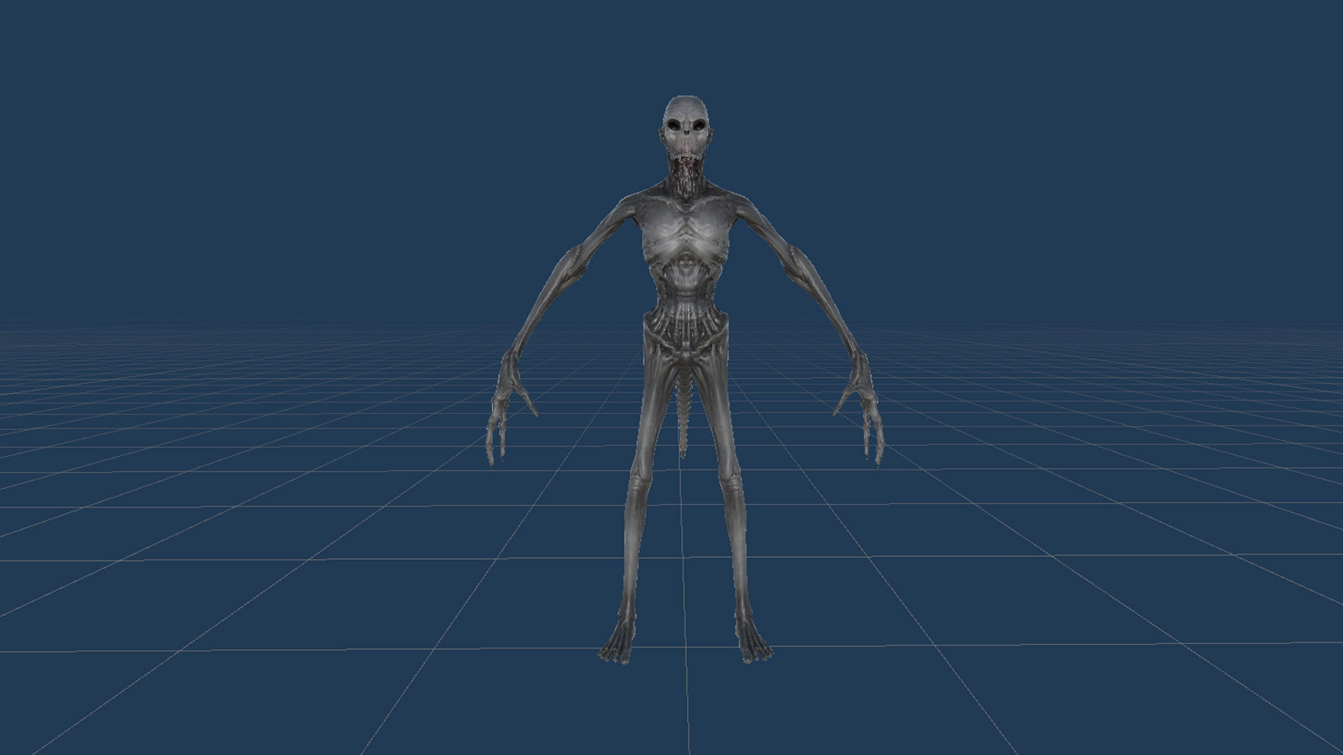 Monster 14 Low-poly 3D model_26