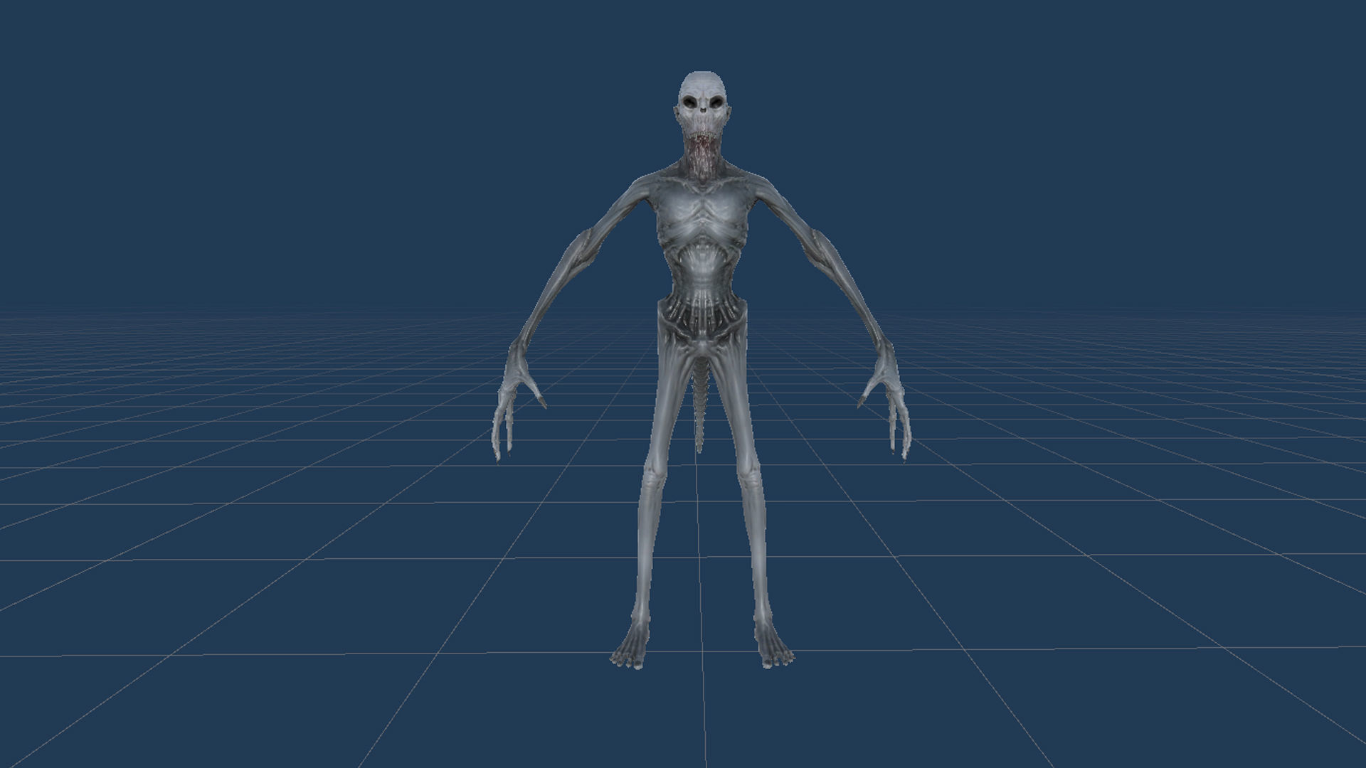 Monster 14 Low-poly 3D model_27