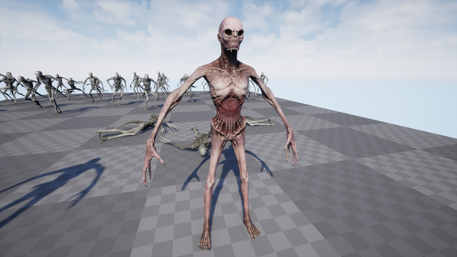 Monster 14 Low-poly 3D model_24