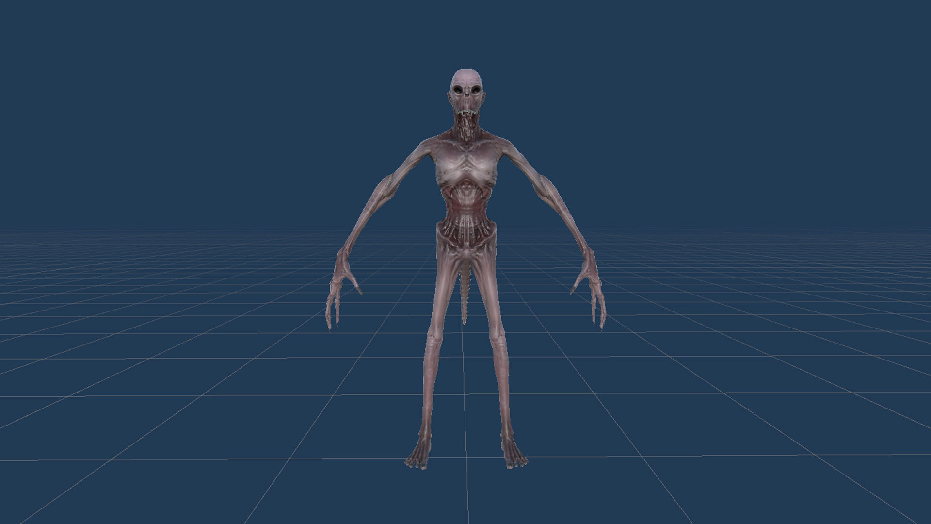 Monster 14 Low-poly 3D model_25