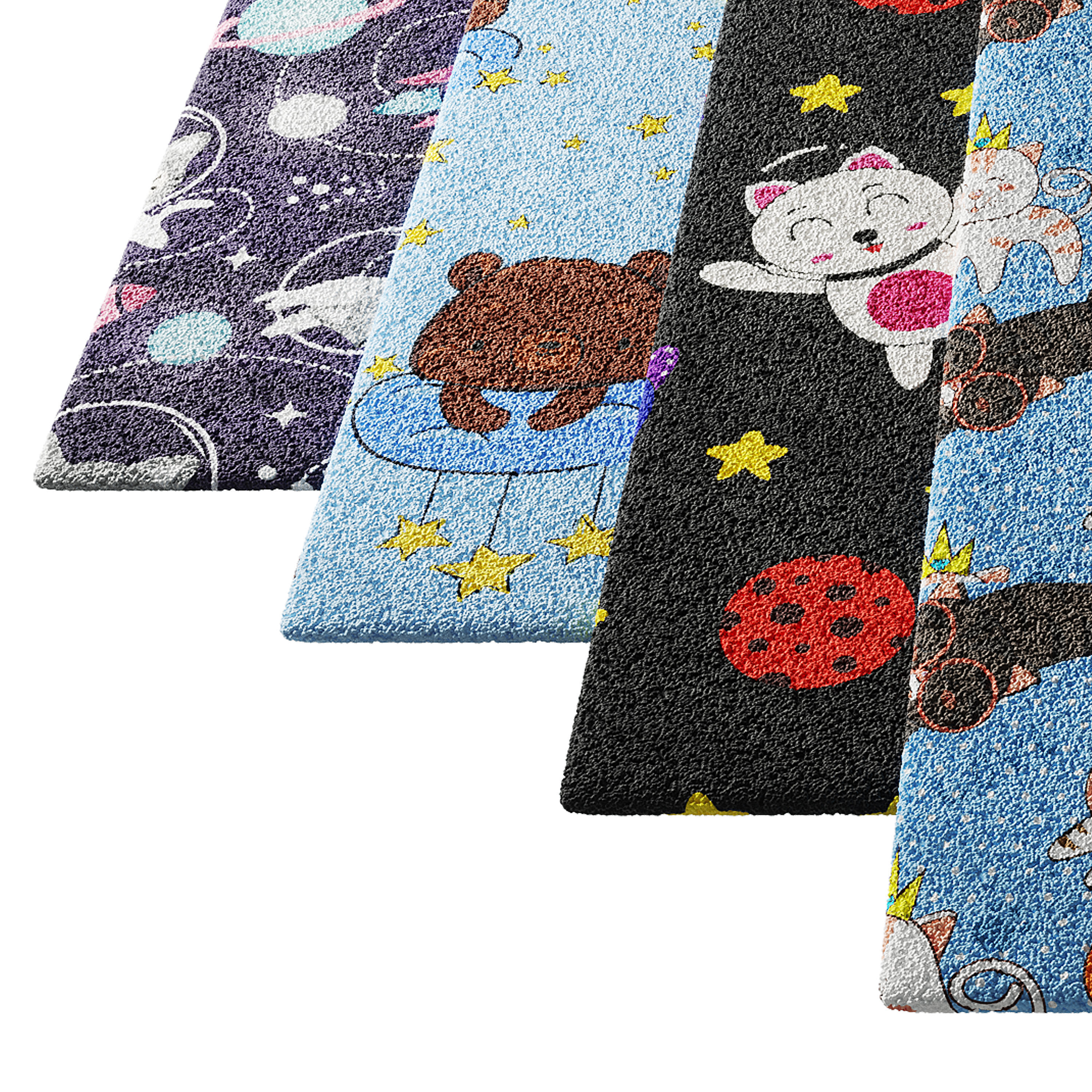 carpet for childrens room set 4 3D model_2