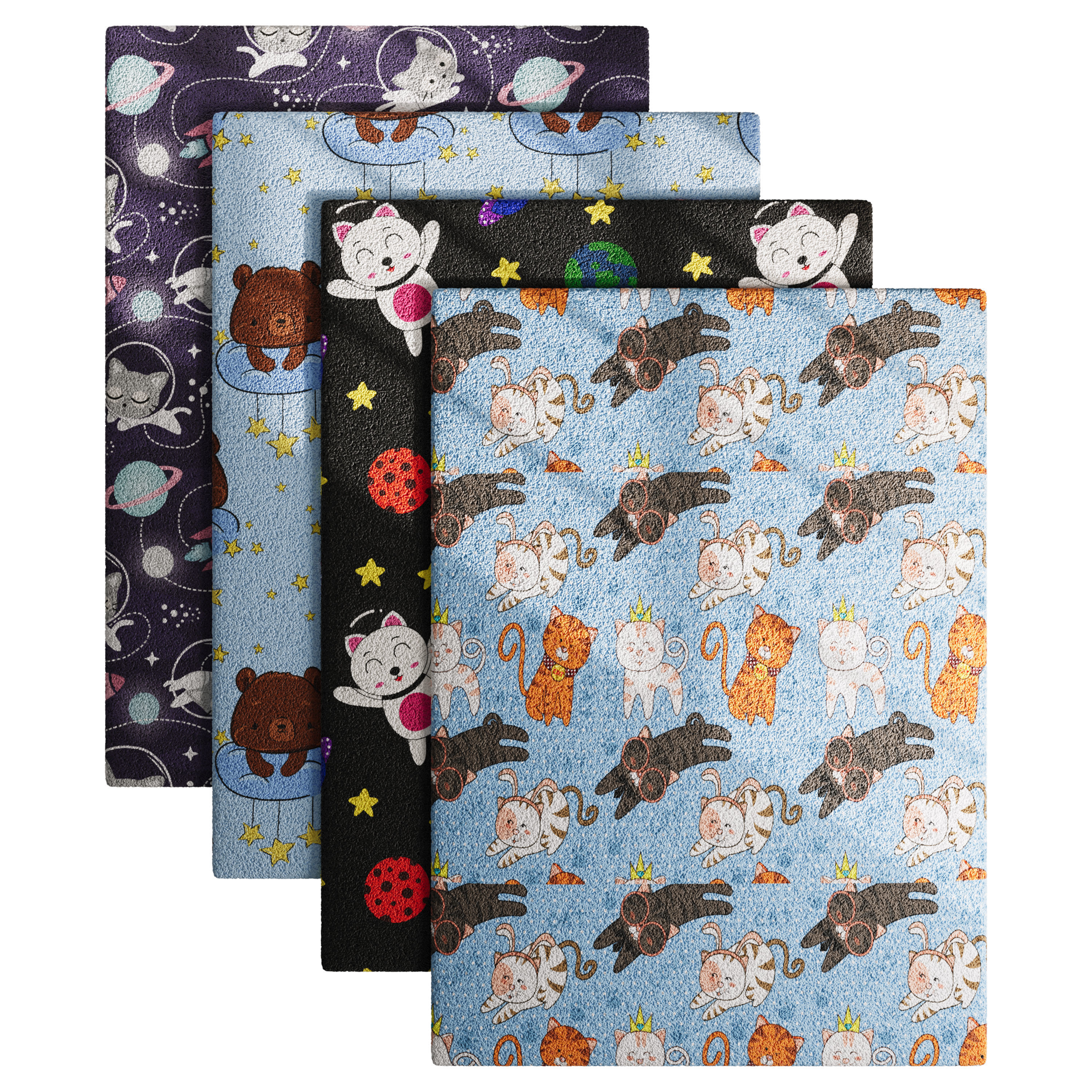 carpet for childrens room set 4 3D model_10