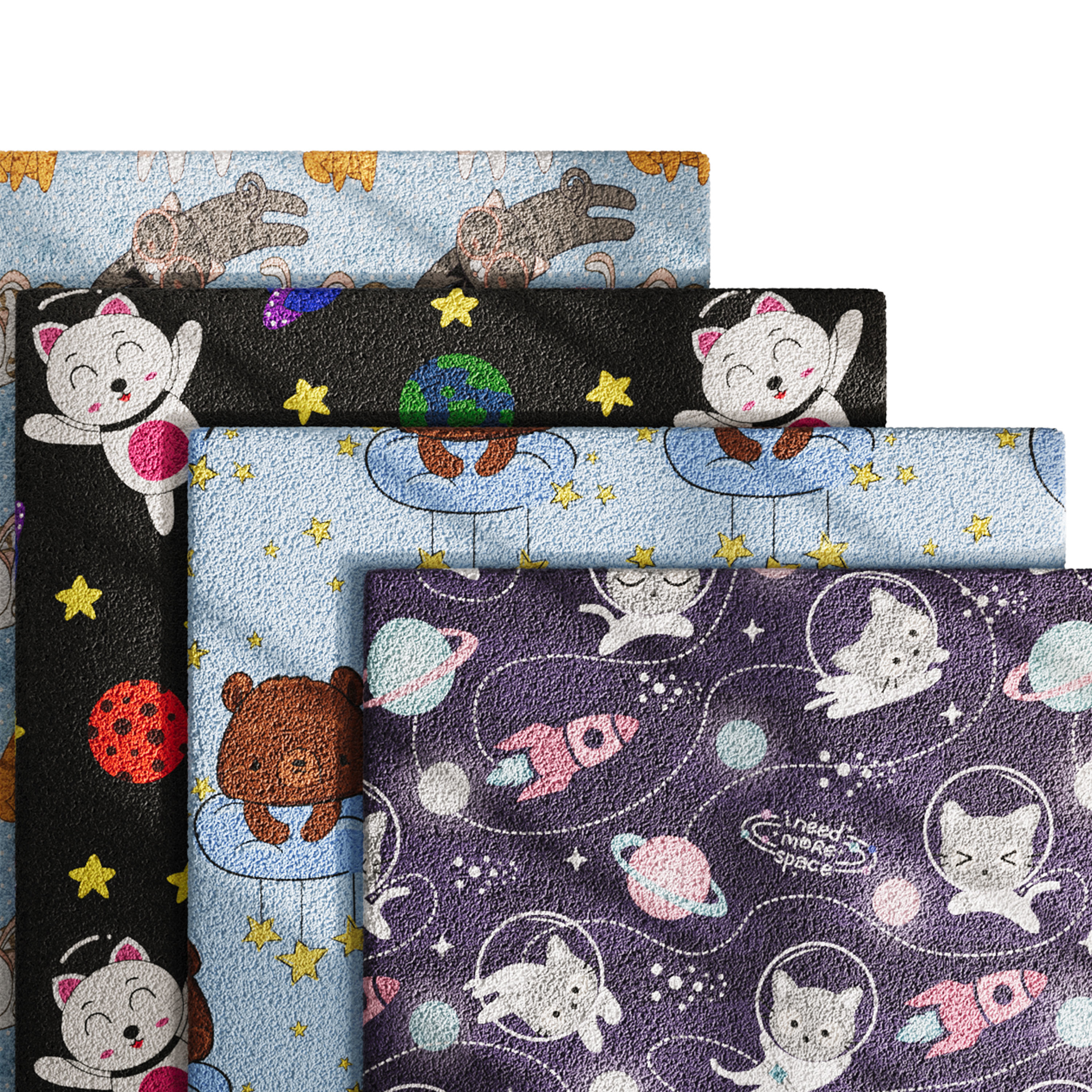 carpet for childrens room set 4 3D model_5