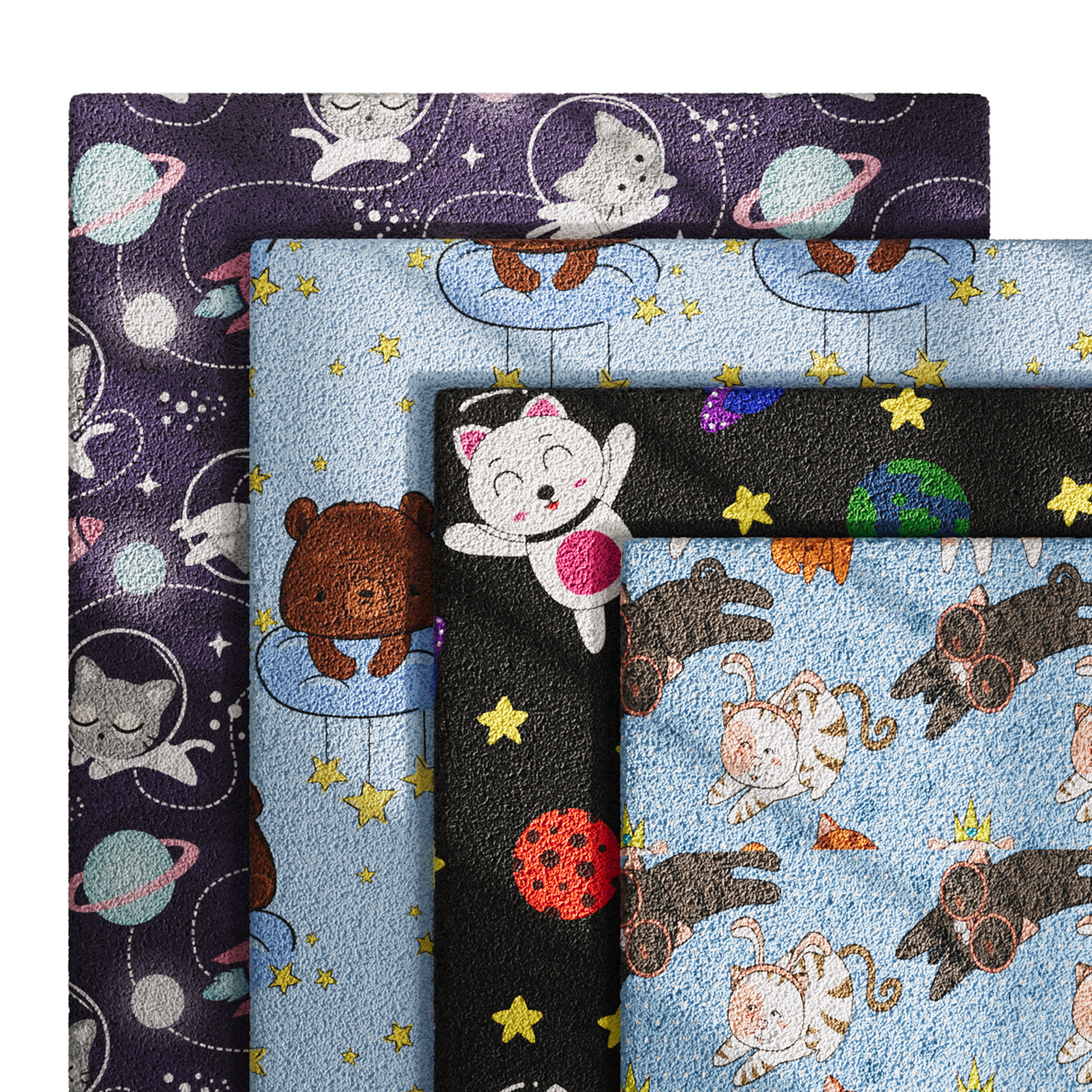 carpet for childrens room set 4 3D model_11