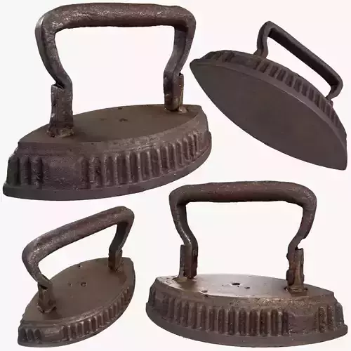 Old Iron Small  Low-poly 3D model