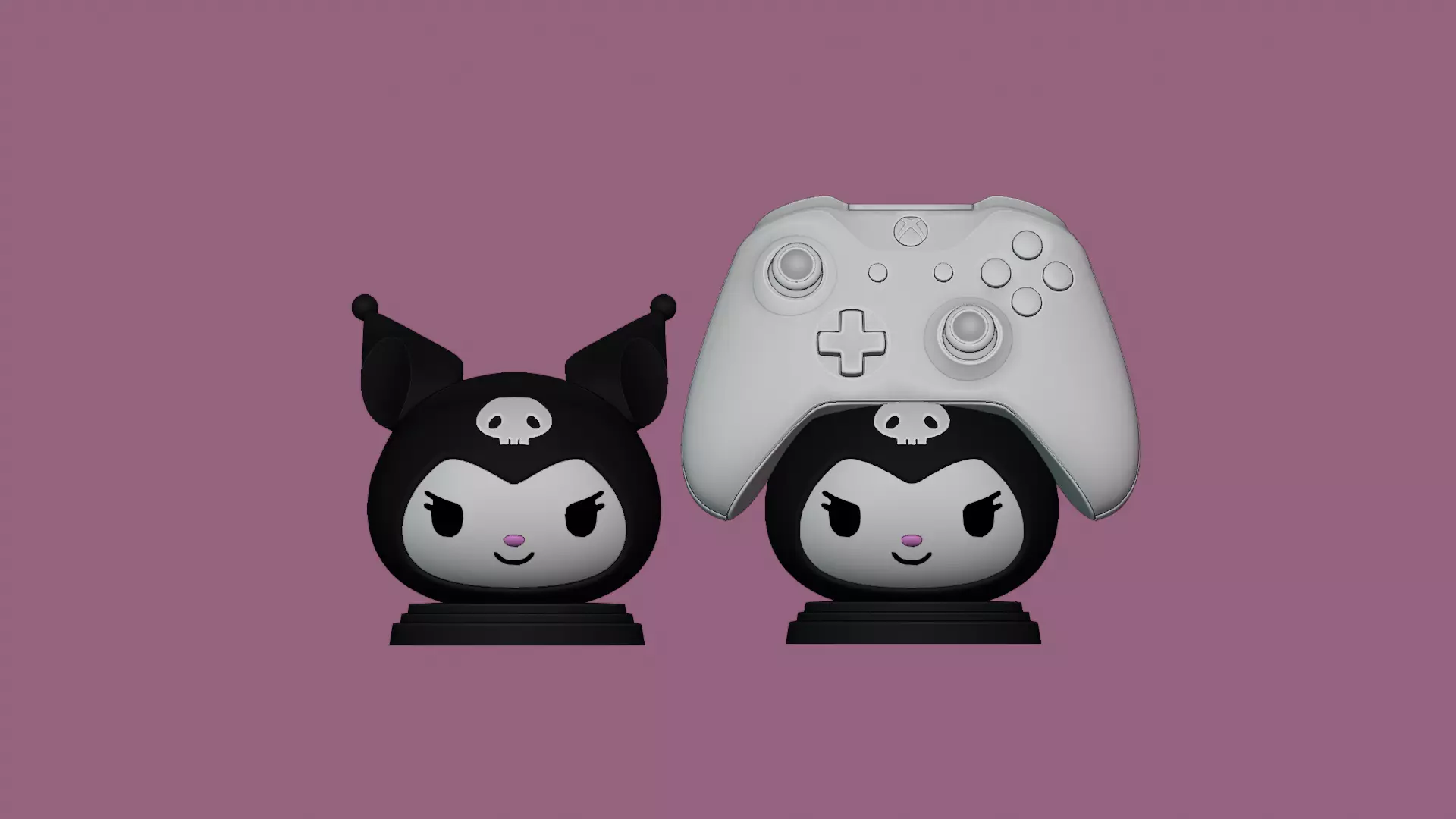 kuromi Joystick Stand - Hello Kitty 3D print model