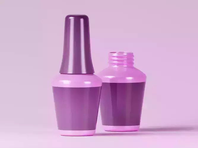 Cosmetic Beauty Products Bottle 3D Model