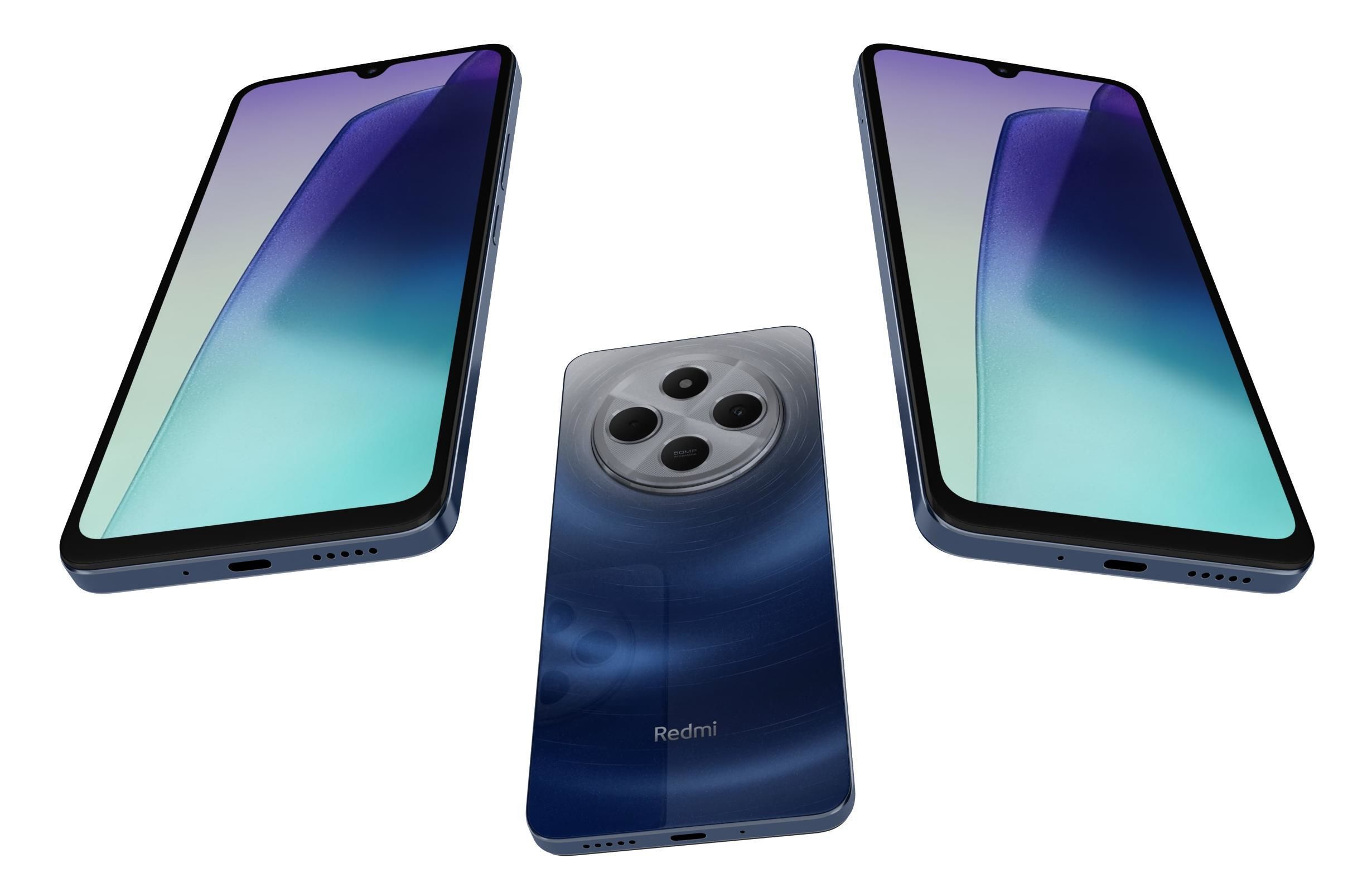 Xiaomi Redmi 14C Starry Blue 3D model | CGTrader