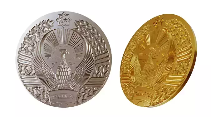 UZBEKISTAN COAT OF ARMS