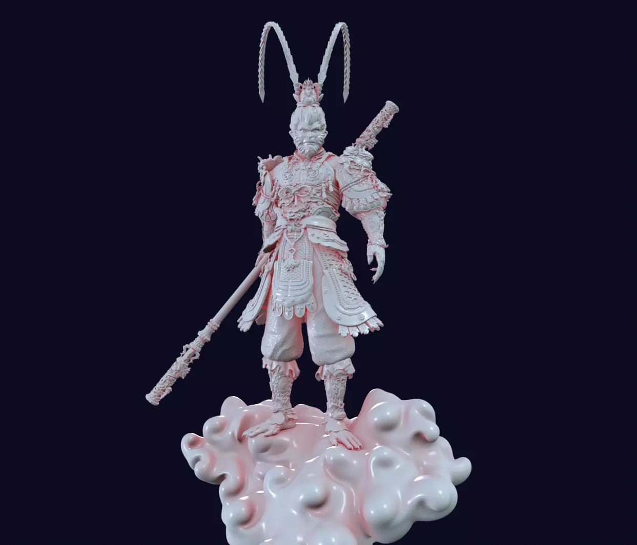 BLACK MYTH WUKONG - SUNWUKONG - 3D MODEL 3D print model