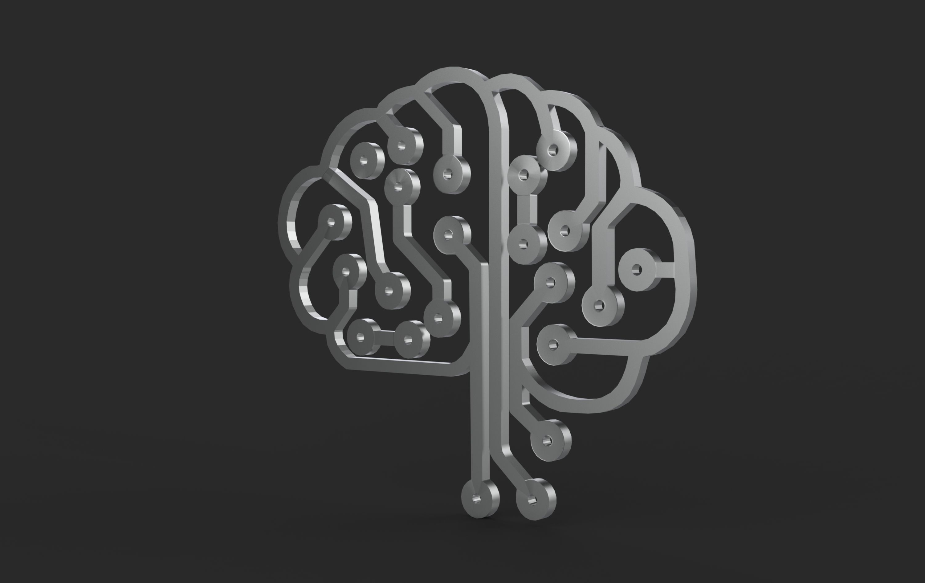  Ai brain  3D model_6