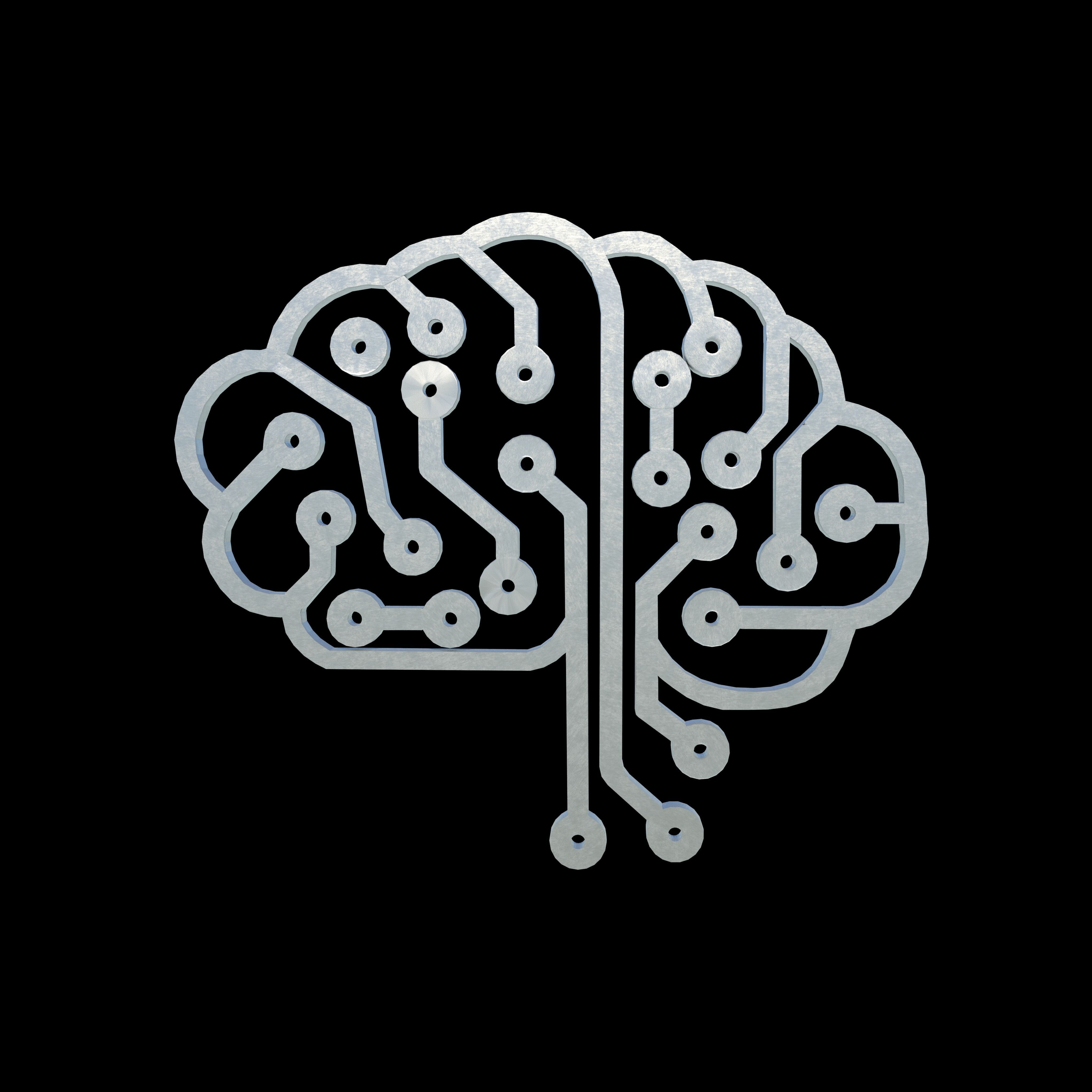  Ai brain  3D model_2