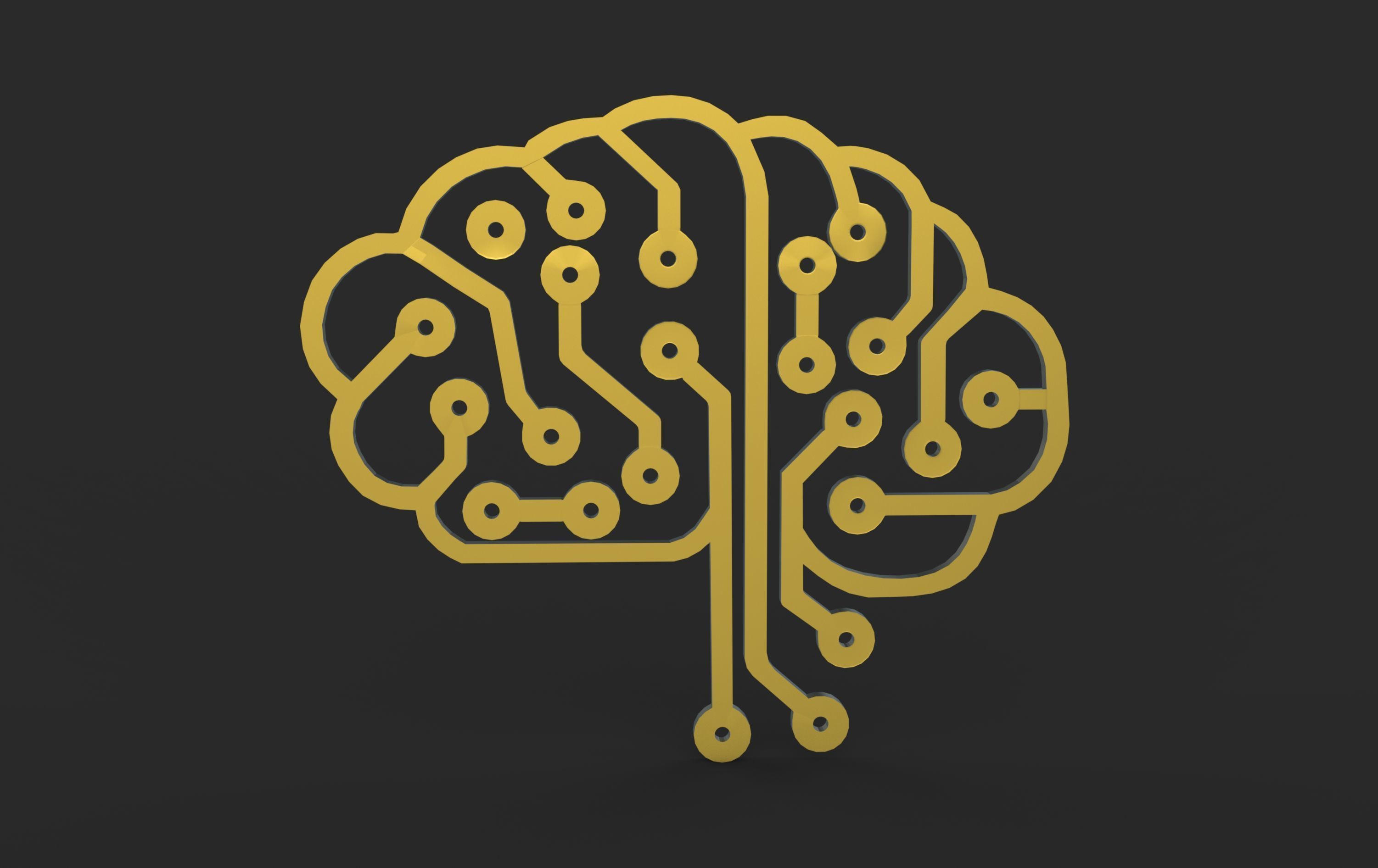  Ai brain  3D model_8