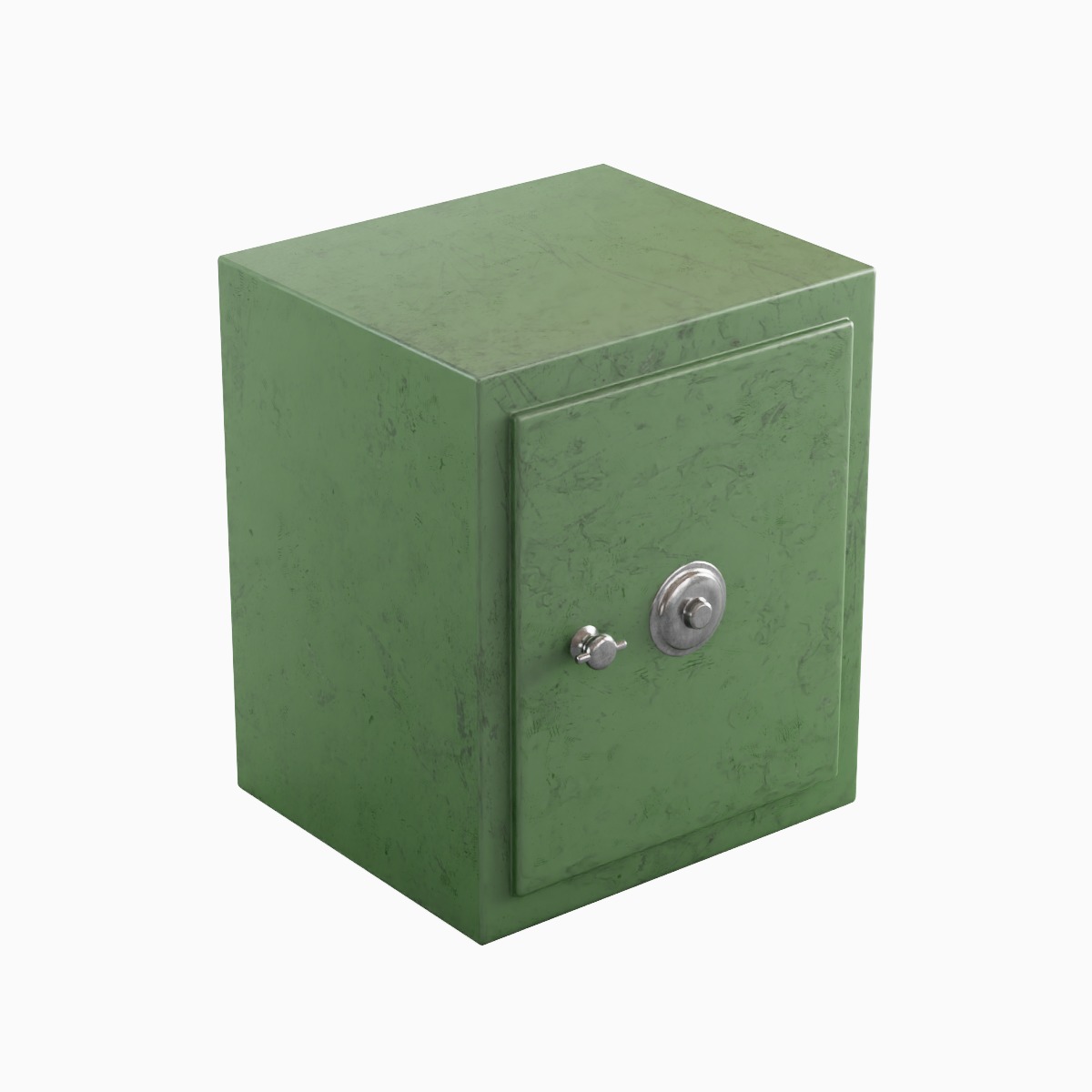 Steel Safe 04 3D model_5