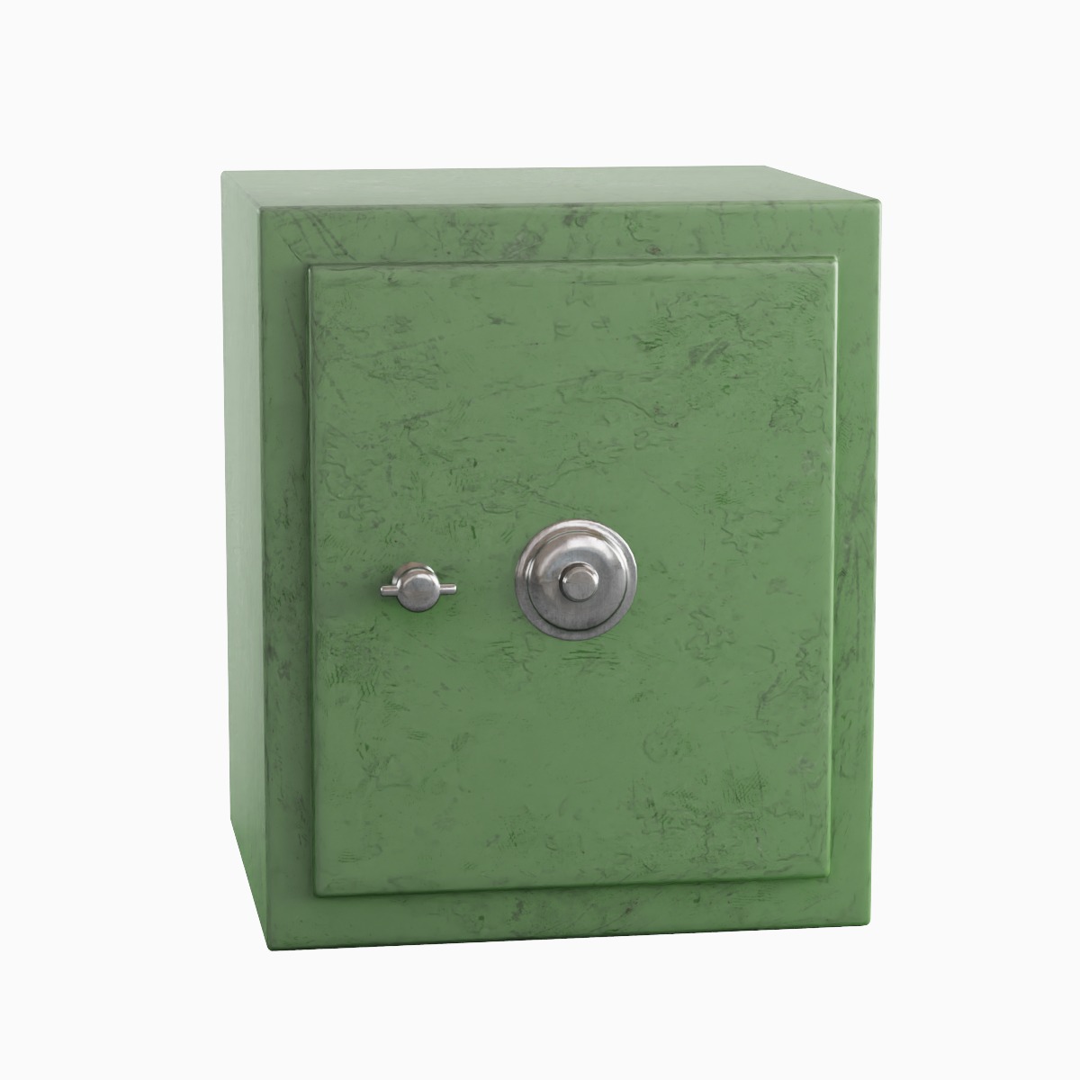 Steel Safe 04 3D model_1