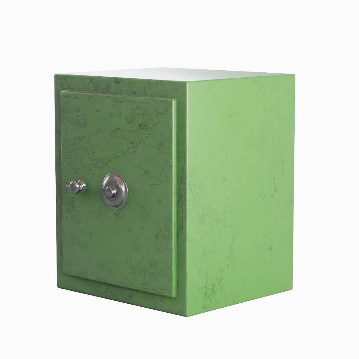 Steel Safe 04 3D model_3