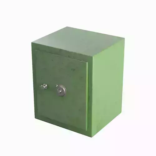 Steel Safe 04 3D model