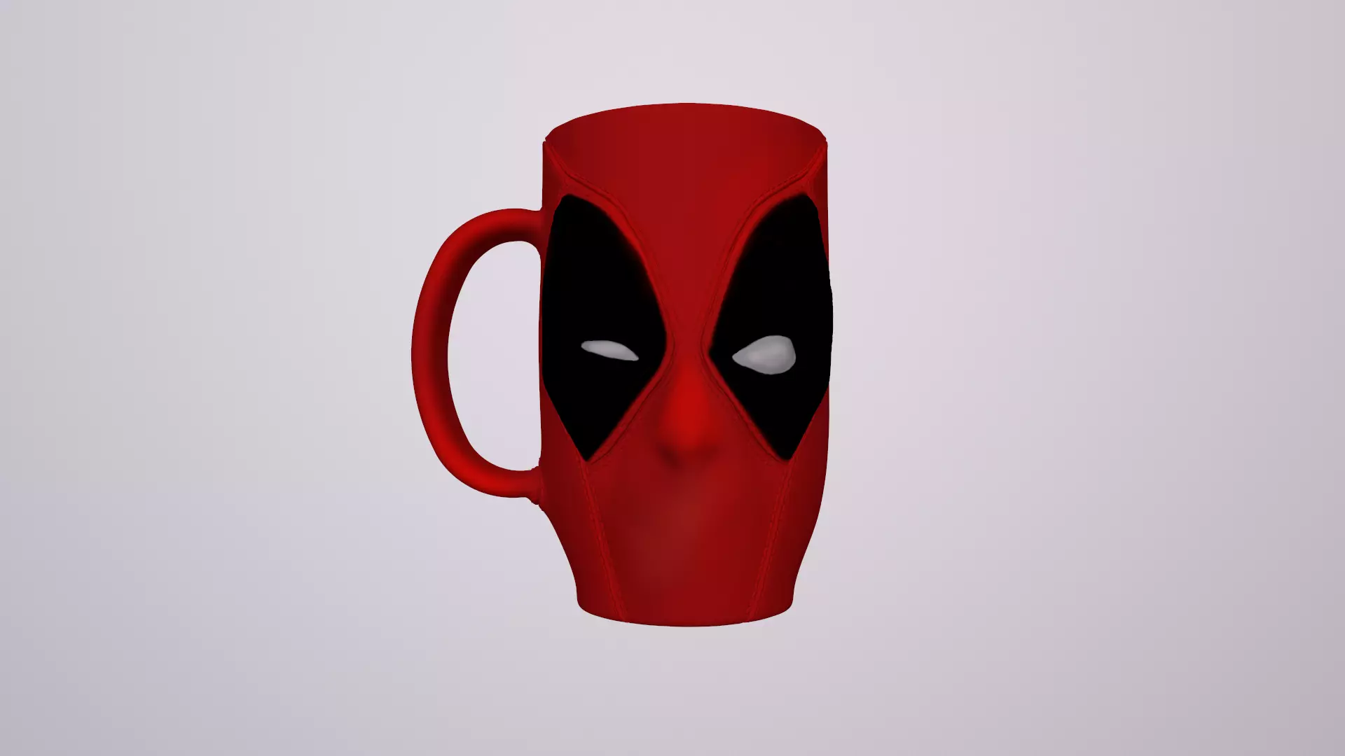 Deadpool Mug 3D print model_0
