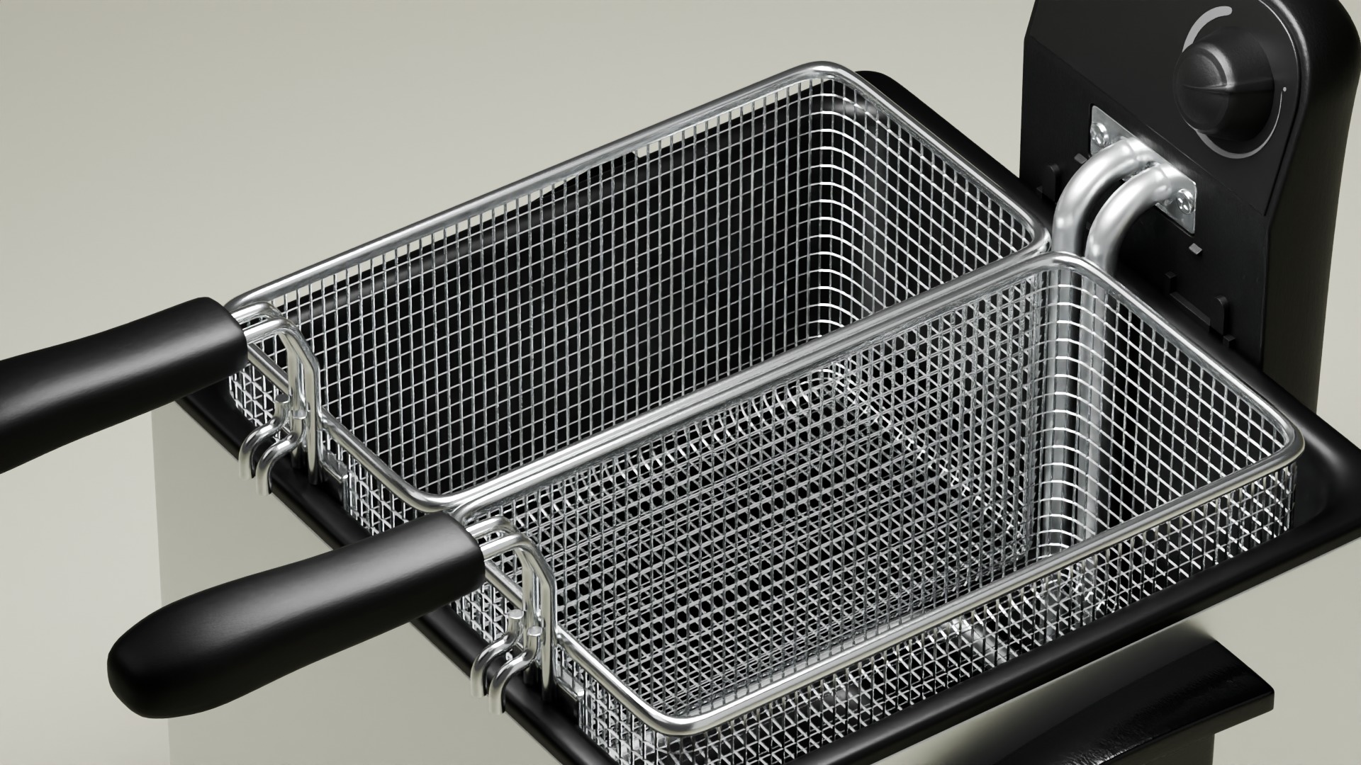 Deep Fryer 3D model_4